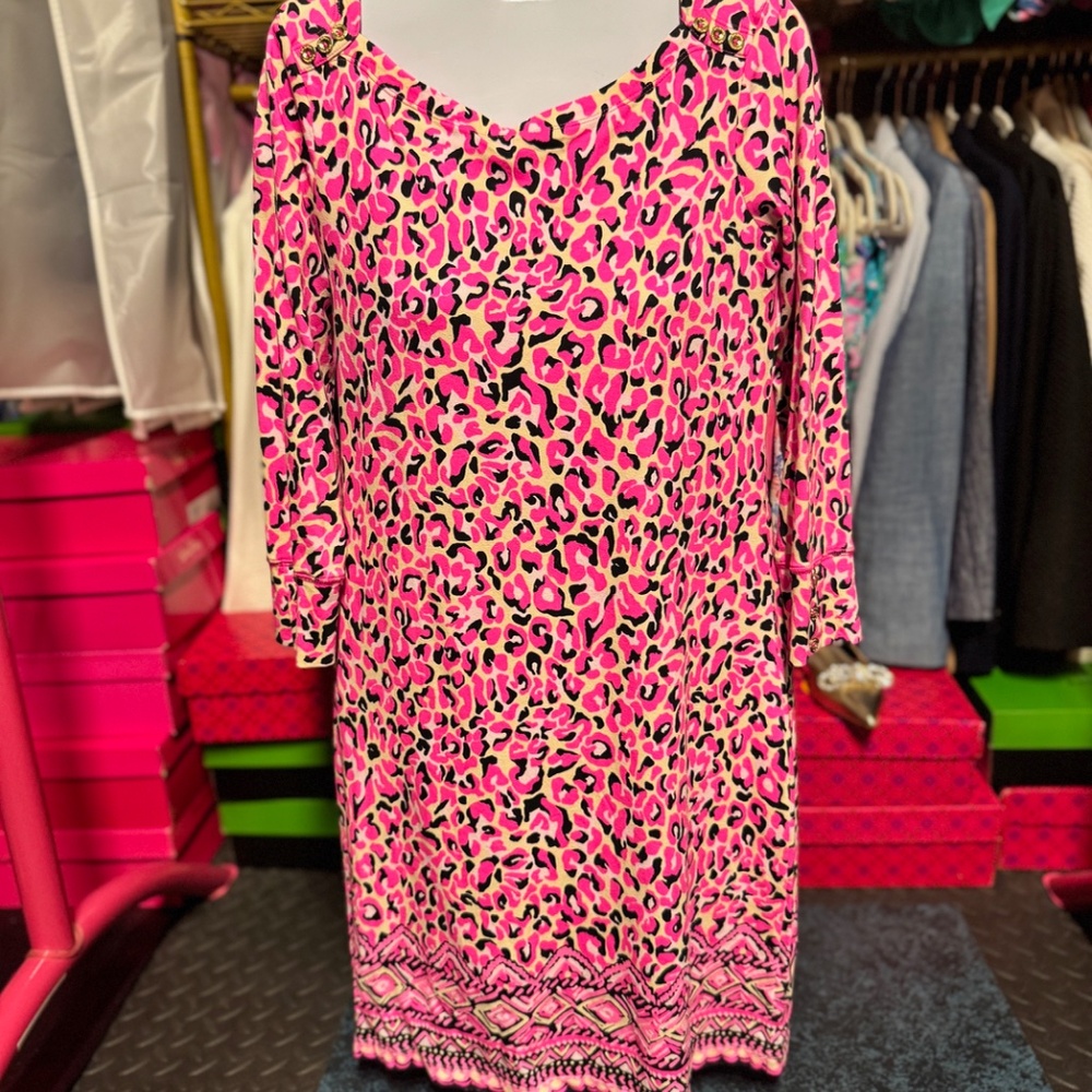Lilly Pulitzer Sophie Dress - Pink Topaz My Favorite Spot (Size XS)